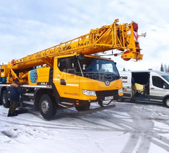 Замена масла и компьютерная диагностика автокрана XCMG XCT20_S